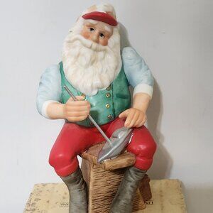 1988 Hallmark Santa The Toymaker Hand-Painted Figurine Sculpture Limited Edition